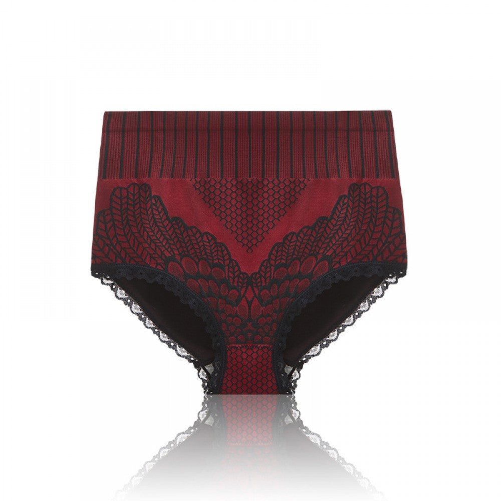 Women Seamless Panties Underwear Female Waist Hip Lifting Red - Shop N Save