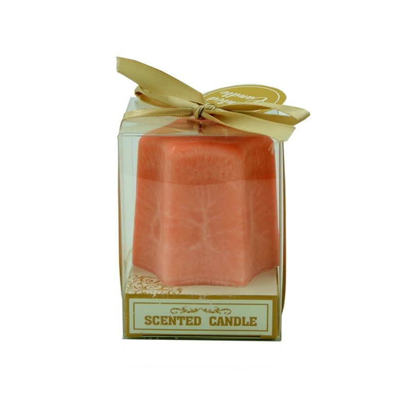 Fragrance Scented Candle Long Burning – Pink (6.5 X 6.5 X 9cm)