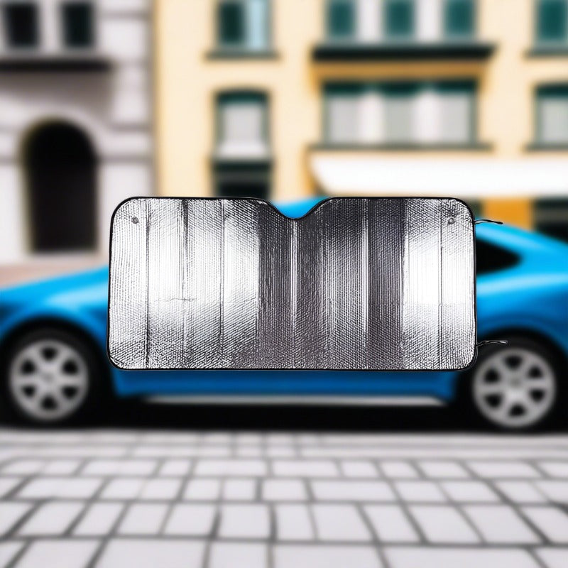 UV Reflecting Foldable Front Windshield Sun Shade - 140x70CM