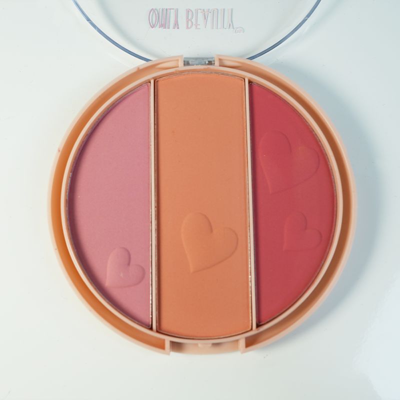 Only Beauty Blush 3-Color Makeup Set for Flawless Beauty (02)