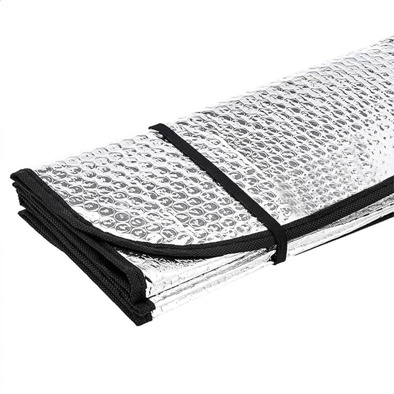 UV Reflecting Foldable Front Windshield Sun Shade - 130x60 CM