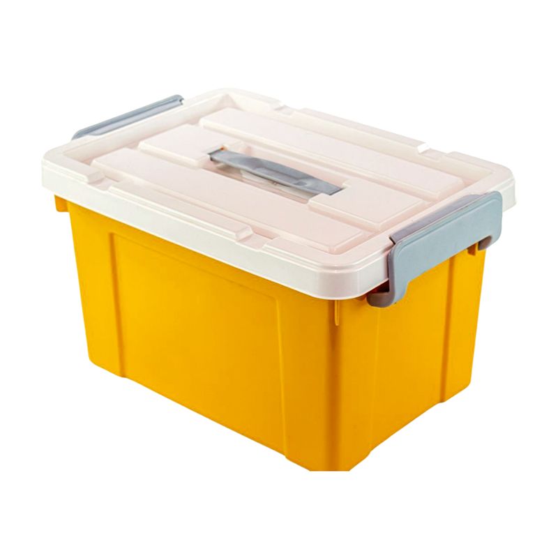Versatile Food Storage Box - Organize and Preserve Food (Yellow) .