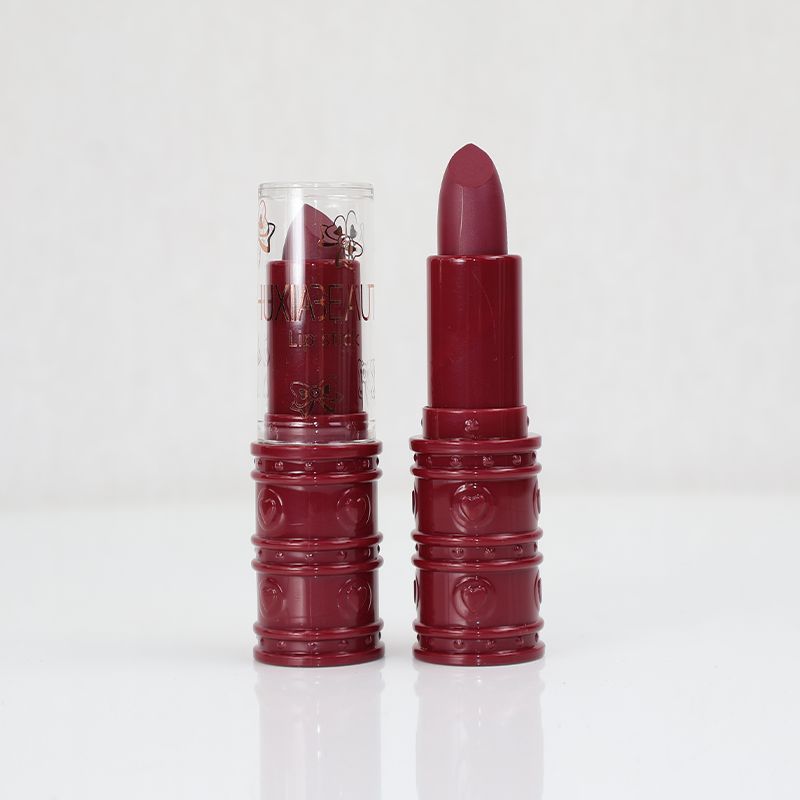 Hexia Beauty Matte Lipstick 1 pcs - Deep Maroon (01)
