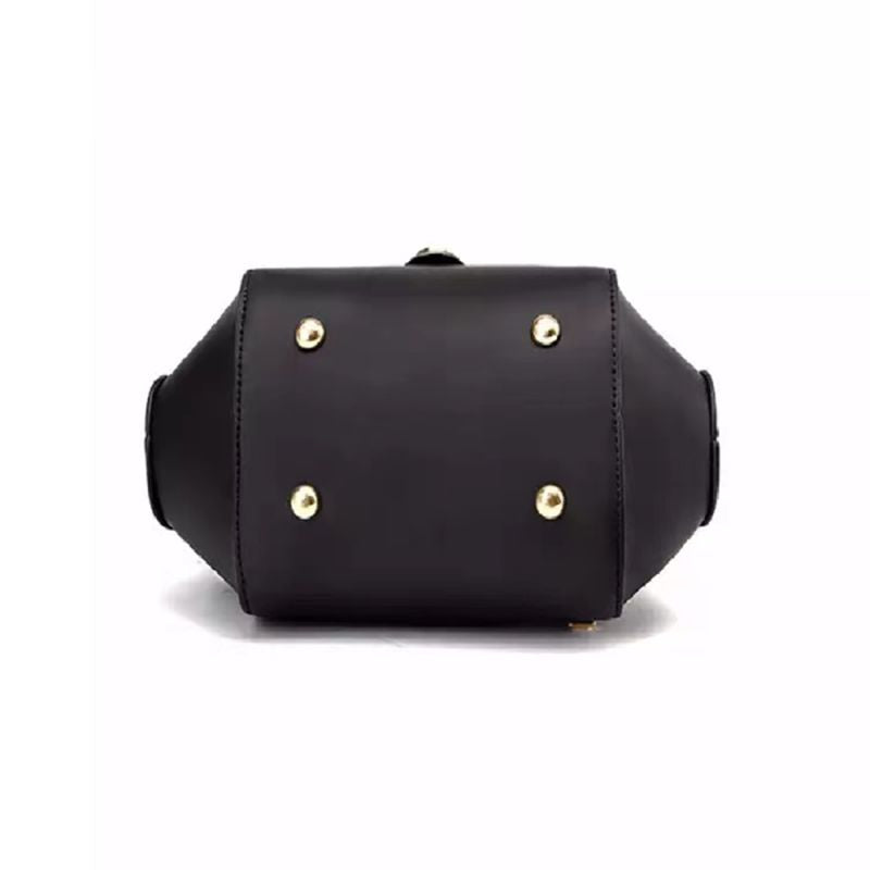 Chic Mini Crossbody: Classic, Adjustable, Versatile, Button Closure Elegance - Shop N Save