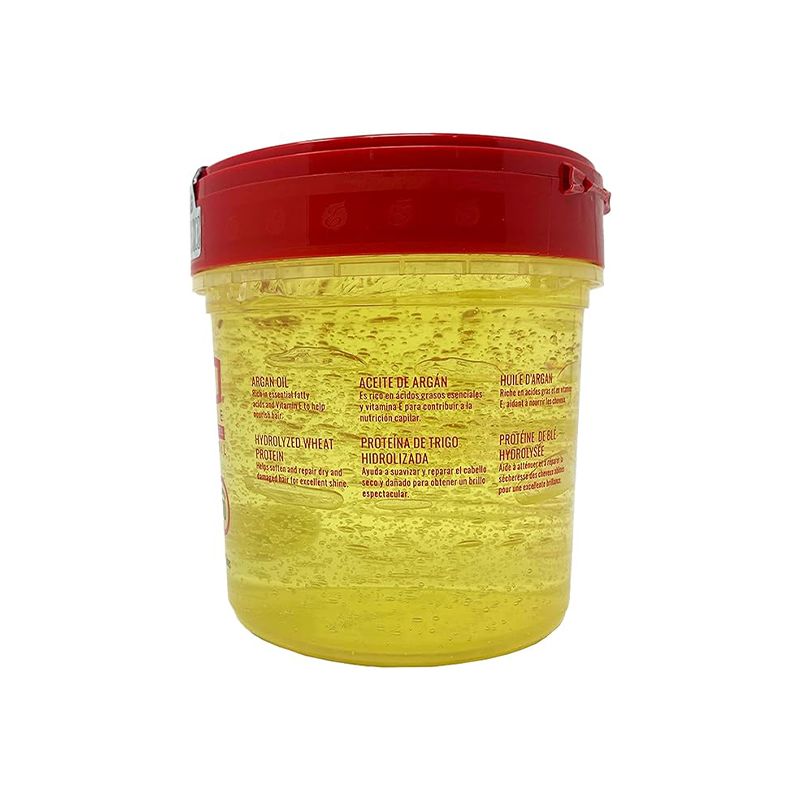 Hair Friendly Argan Oil Styling Gel (236ml): Strong Hold, Sustainable Haircare - Shop N Save