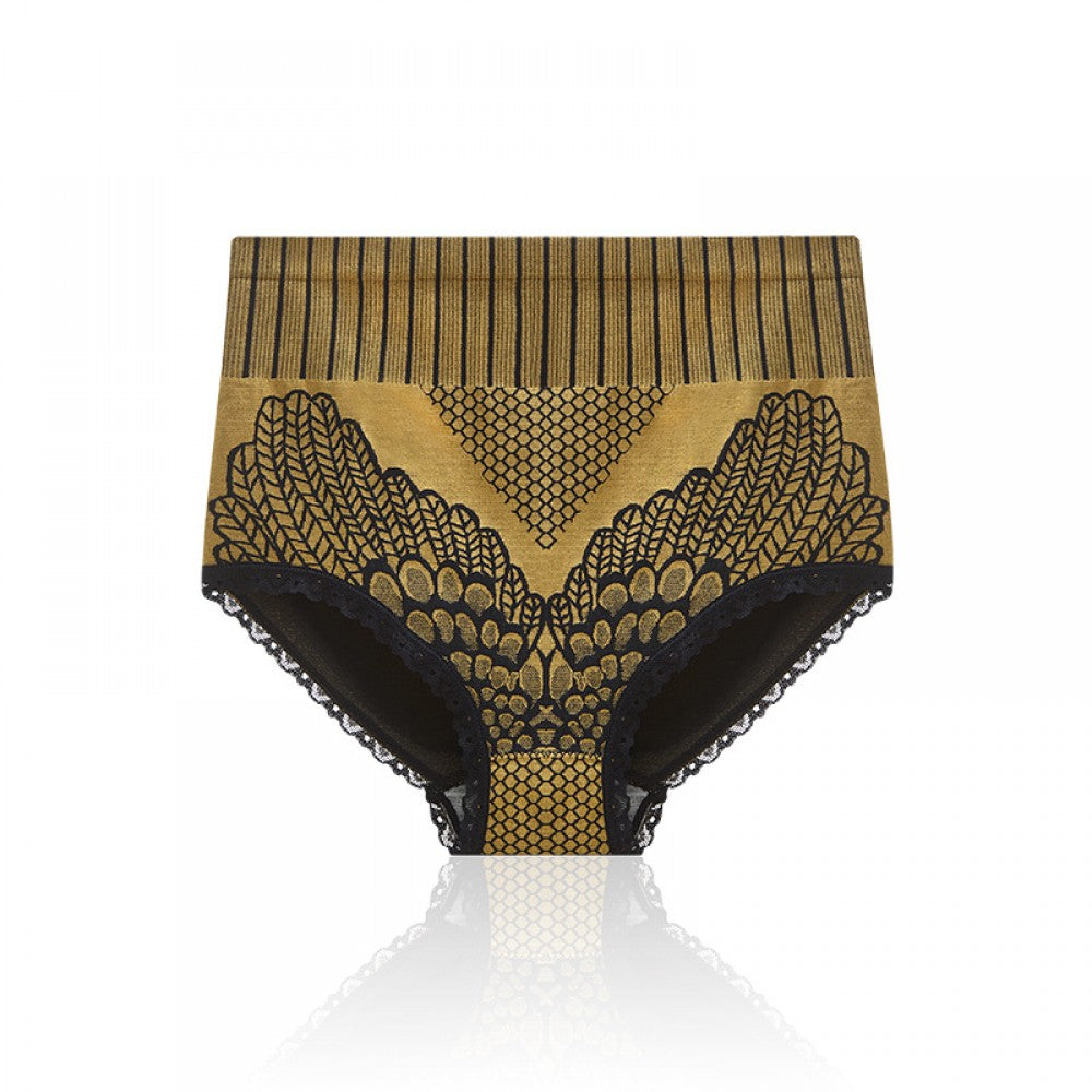 Women Seamless Panties Underwear Female Waist Hip Lifting Golden - Shop N Save