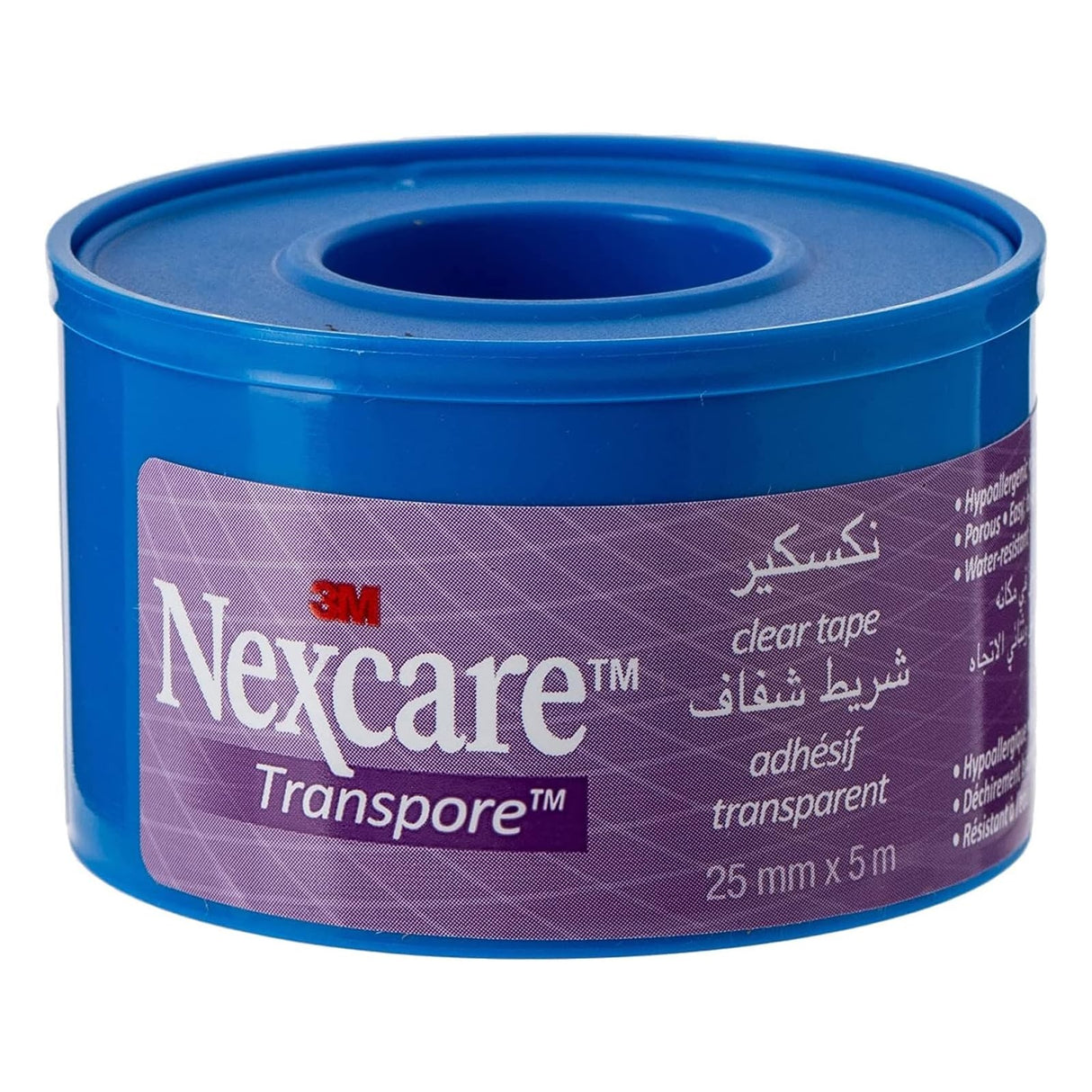 NEXCARE™ NTT-255 TRANSPORE 25 X 5m, 12 Spls/box