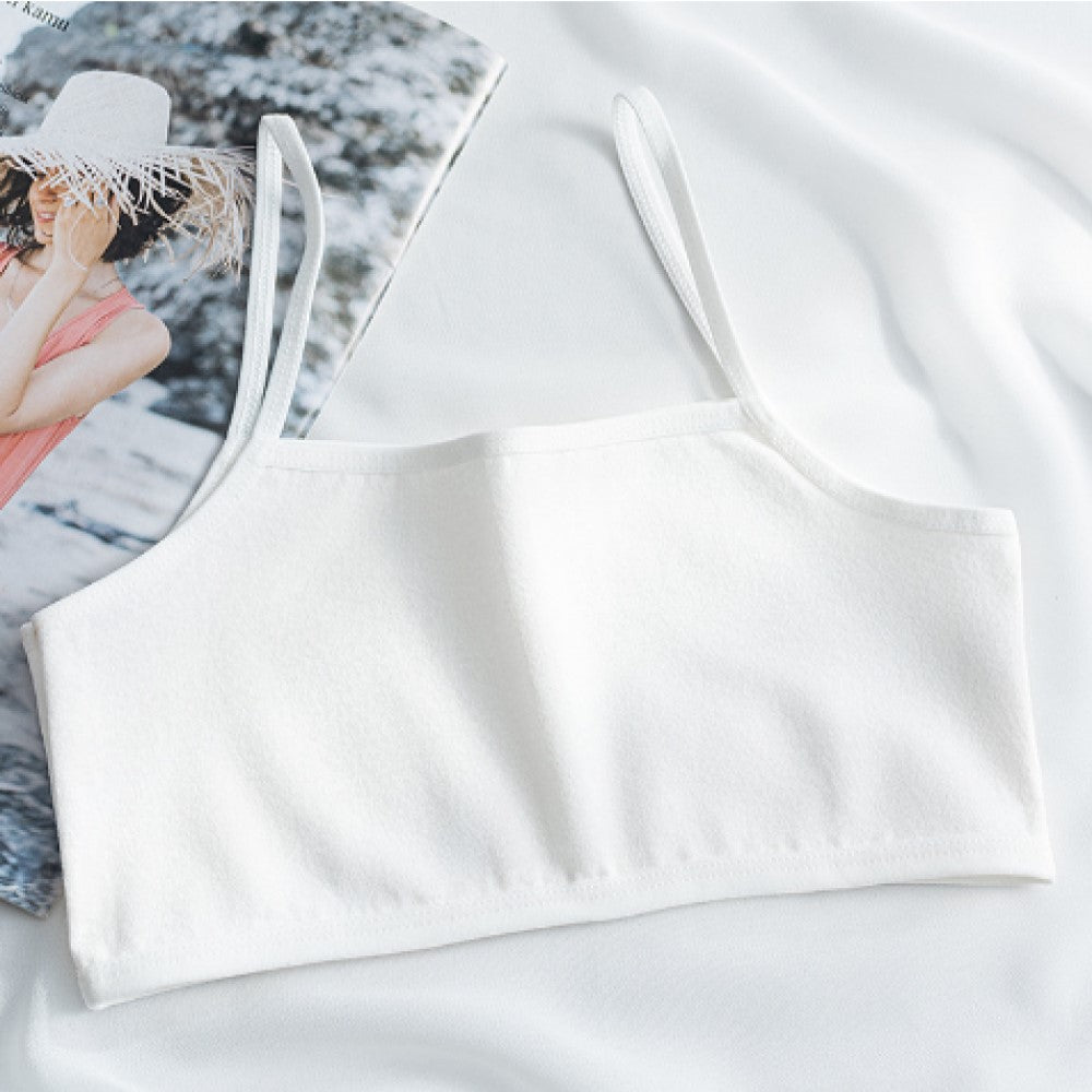 Tank Tops Teenage Bra For Girls - White - Shop N Save