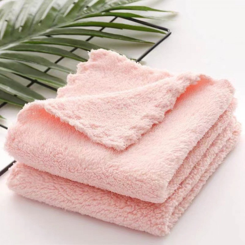 High Quality Fiber New Born Home Cleaning Towel 25x25cm
