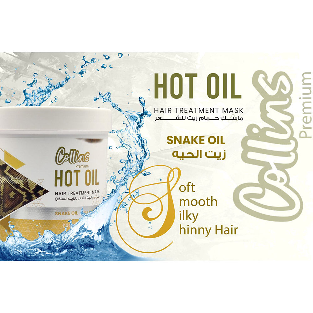 Collins Hot Oil - Snake Oil Infusion, 1000ml Deep Conditioning - Shop N Save