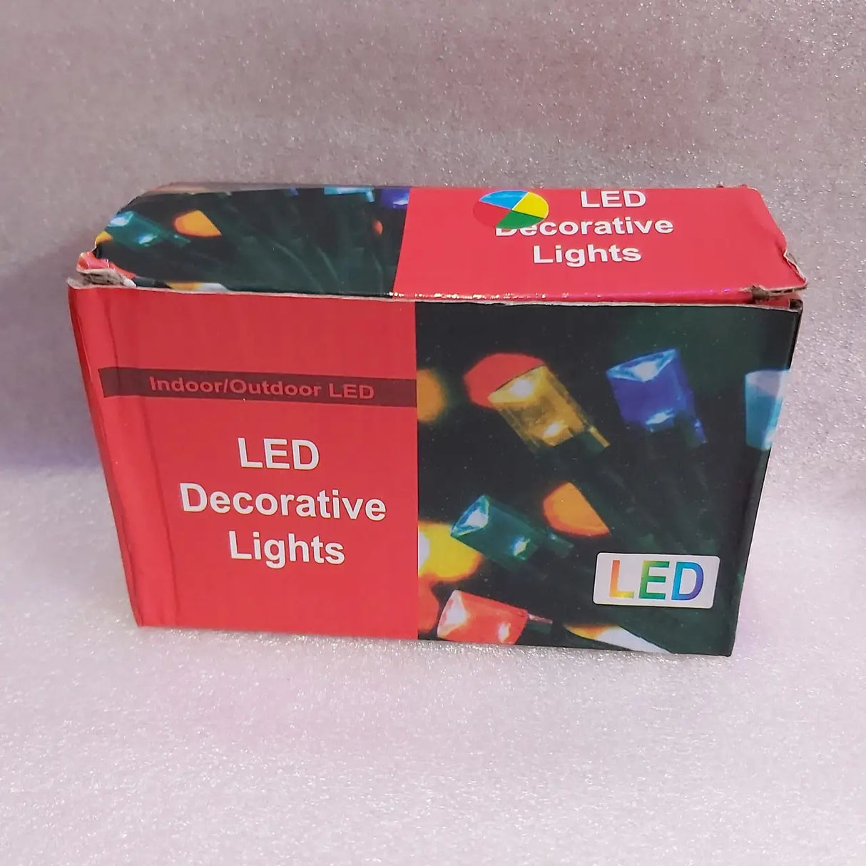 Large 100 LED Crystal Garland - Vibrant Colors - Shop N Save