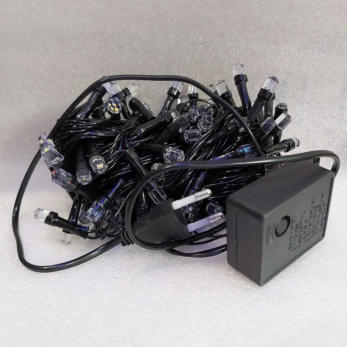 Large 100 LED Crystal Garland - Vibrant Colors - Shop N Save