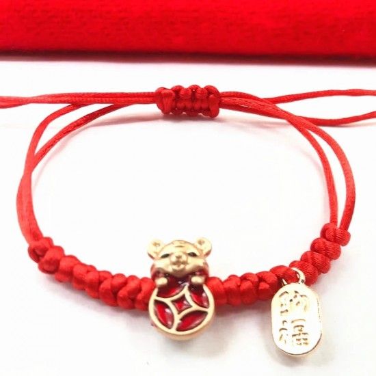 Red String Bracelet For The Year Of The Tiger Version