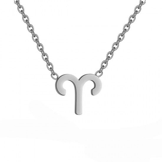 Constellations Necklace Pendant Aries Silver