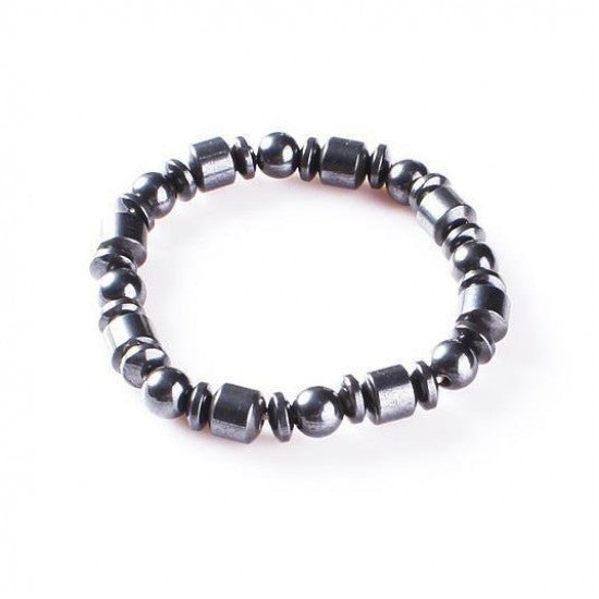 Beaded Elastic Magnetic Beautiful Bracelet - Black
