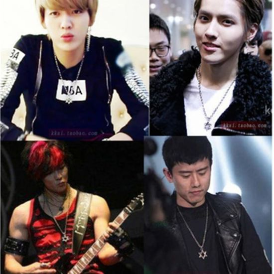 New Fashion Star Of David Shield Hexagram Pendant Necklace