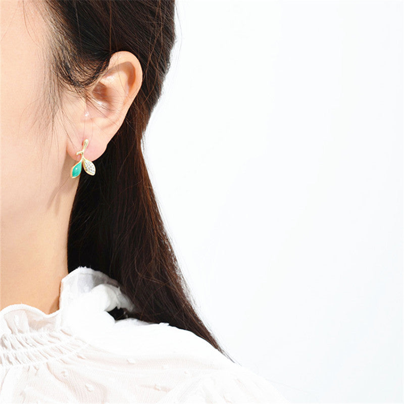 Korean Style Silver Needle Earrings - Trendy Ins Fashion - Shop N Save