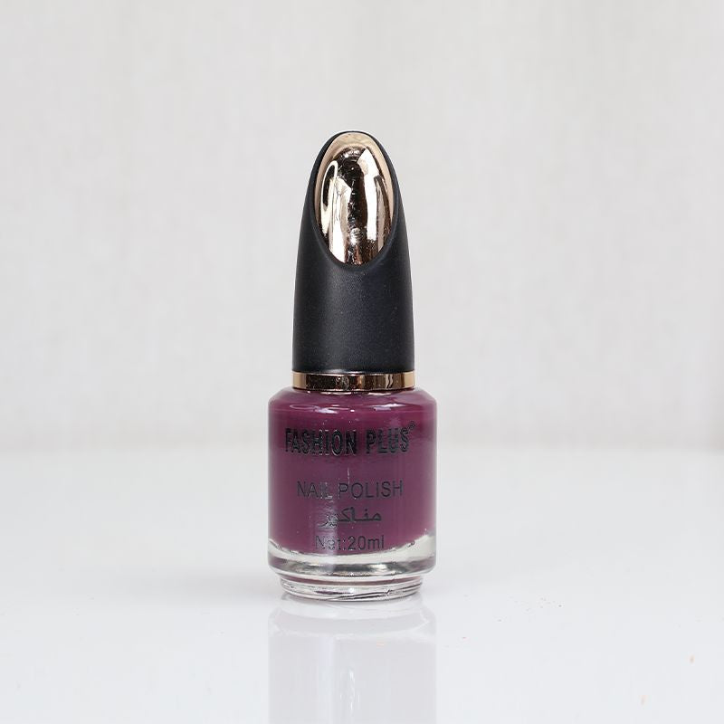 Fashion Plus Nail Polish; Dark Purple Elegance(23)