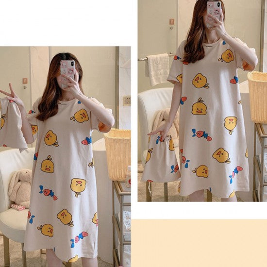 Single Pcs Nightwear For Women Sleepwear Skin