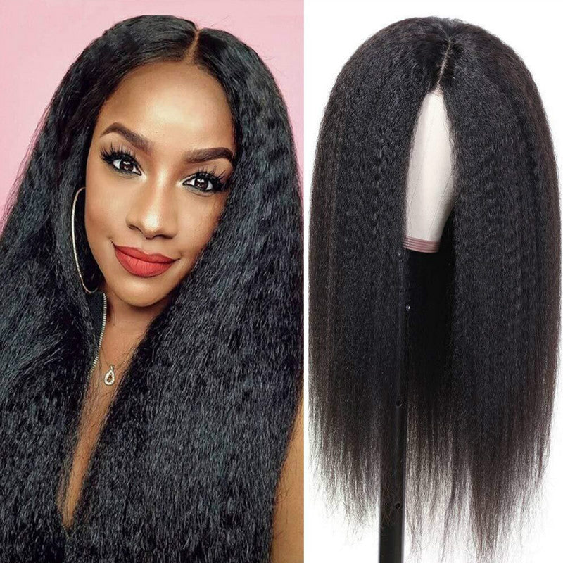 African Cross-Border Yaki Straight Wig - European & American