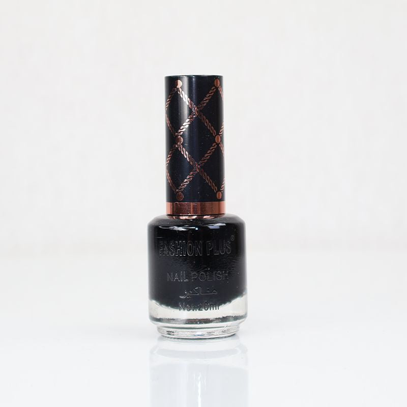 Fashion Plus Nail Polish - Black (25)