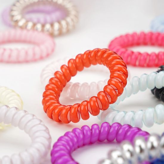 New Hair Accessories High Quality Telephone Line Hair Bands - Black