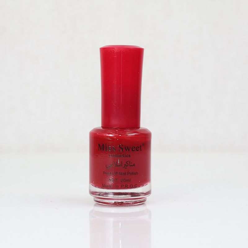 Miss Sweet Cosmetic Peel Off Nail Polish - Quinacridone Magenta (27)