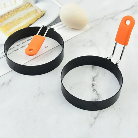 Stainless Steel Egg Omelette Mold for Kitchen Orange - Shop N Save