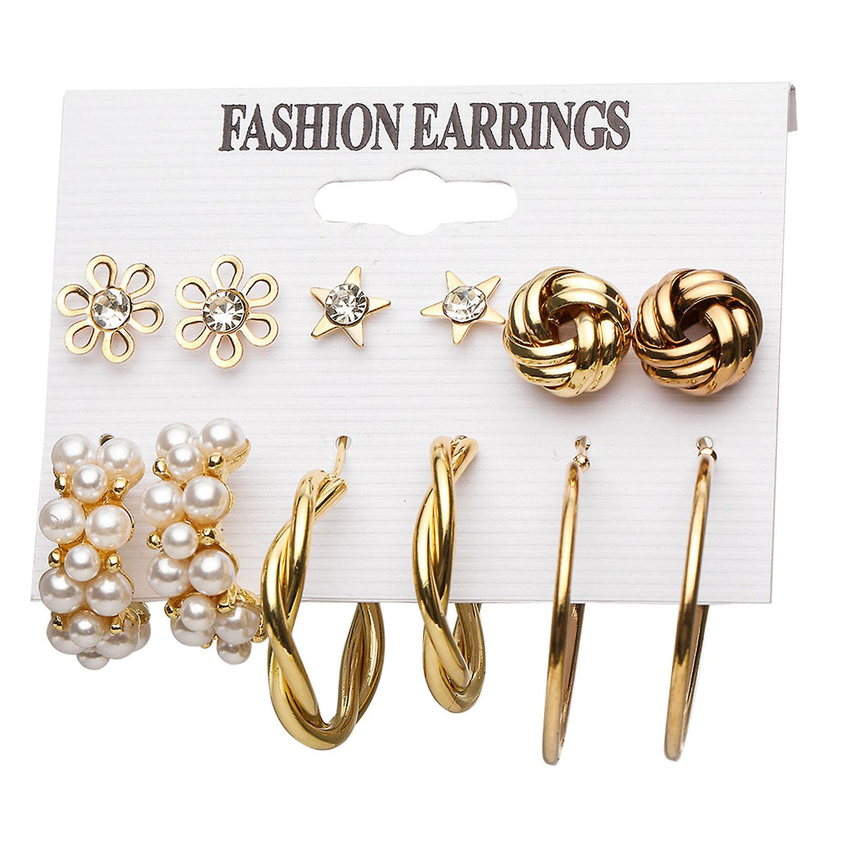 Summer Fairy Hoop Earrings: Elegant Wind Metal Ear Buckle - Shop N Save