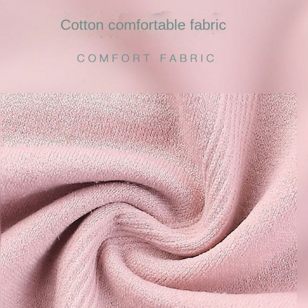 4 Pcs Cotton Underwear Antibacterial Mid Waist Panties - Multicolor - Shop N Save