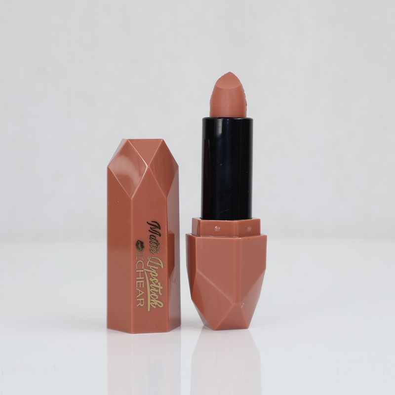 L'chear Matte Silky Soft Luxurious Texture Lipstick - Antique Brace Brown (02)