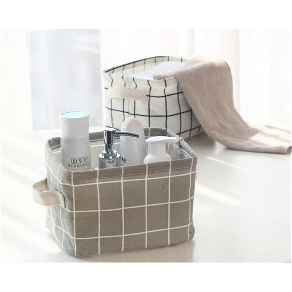 Desktop Waterproof Cosmetic Storage Organizer - black