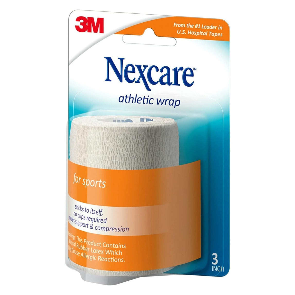 Nexcare™ CR-3W Athletic Wrap White
