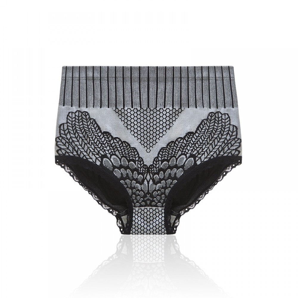 Women Seamless Panties Underwear Female Waist Hip Lifting Gray - Shop N Save