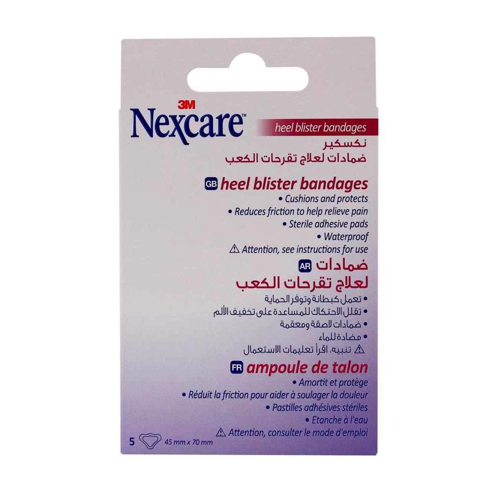 Nexcare™ HBB-5 Heel Blister Bandage, 5/box