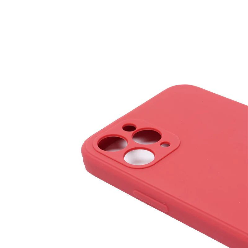 Luxury Silicon case for IPhone 11 Pro Max (Red)