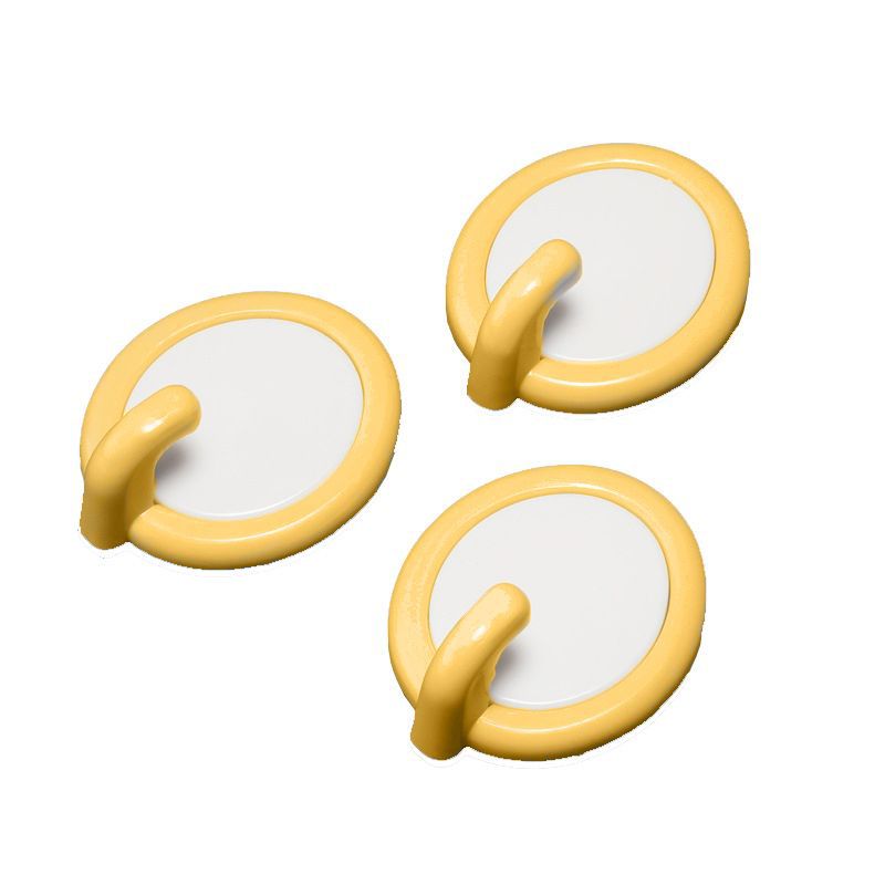 Italo Sticky Hooks - Pack of 3 (Yellow)