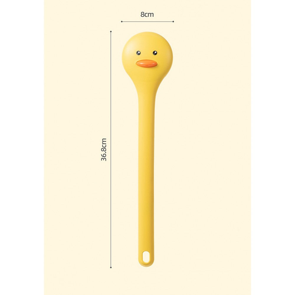 Duck Soft Hair Long Handle Bath Brush Yellow