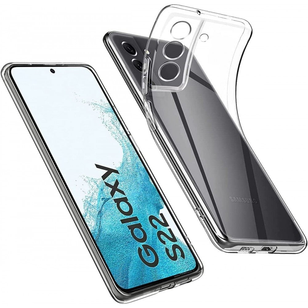 Samsung Galaxy S22 Plus Ultra 5G Silicone Case Cover - Transparent