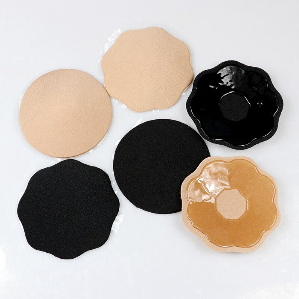 Cross-Border Spot Black Ultra-Thin Unisex Nipple Stickers Black - Shop N Save
