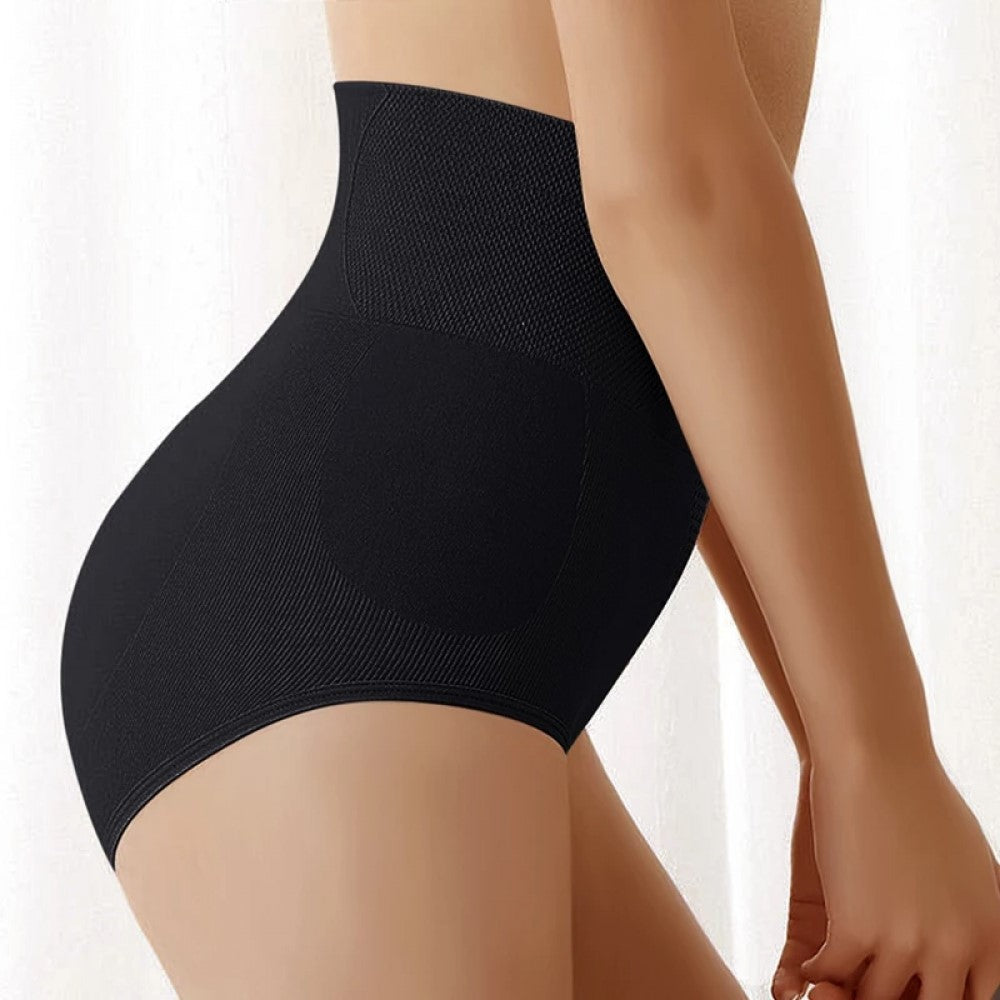 Women Body Shaper Slimming Cotton Soft Panties Underwear - Black - Shop N Save
