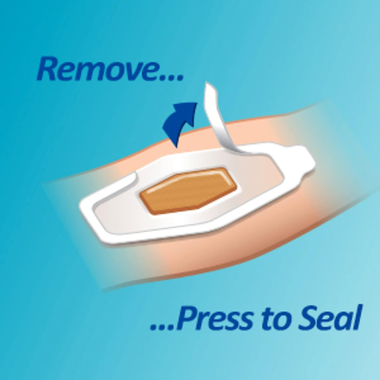 Nexcare™ 582-10D Absolute Waterproof Bandages, 60x89mm, 10/box