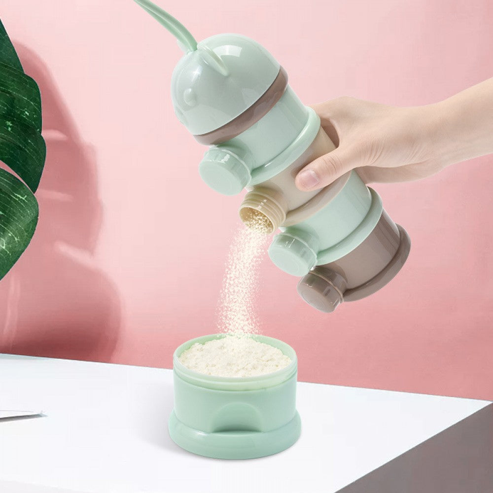 Portable New Born Milk Powder Multi-Layer Food Supplement Box - Shop N Save