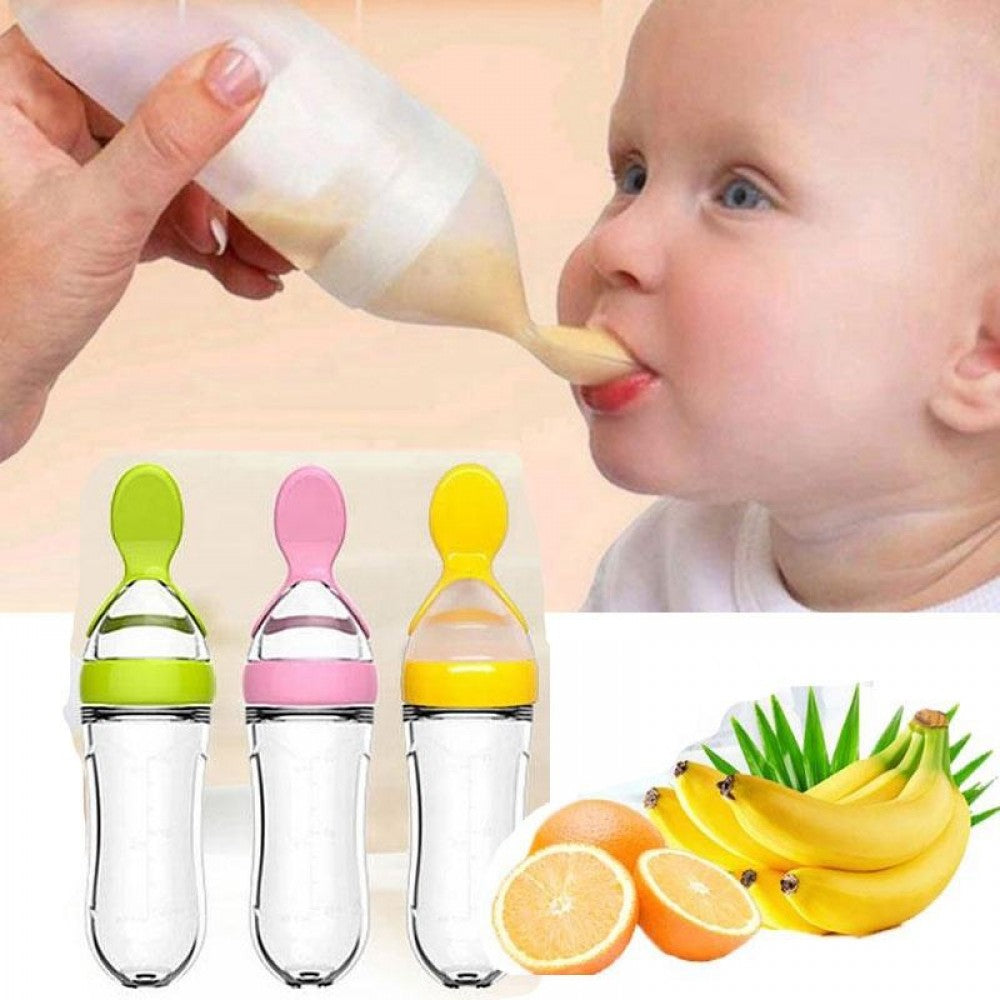 New Born Silicone Soft Feeding Spoon - Shop N Save