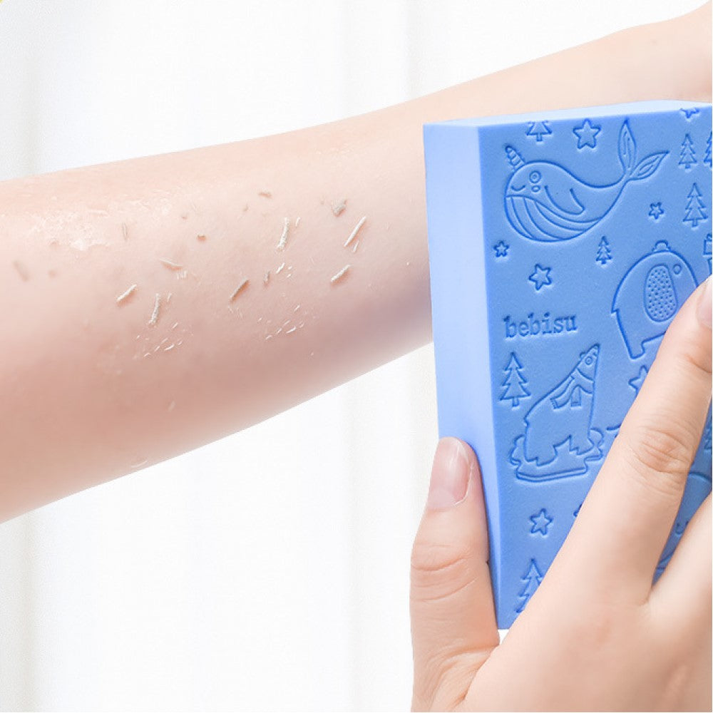 Infants And Young Children Cotton Rub Bath Sponge - Shop N Save