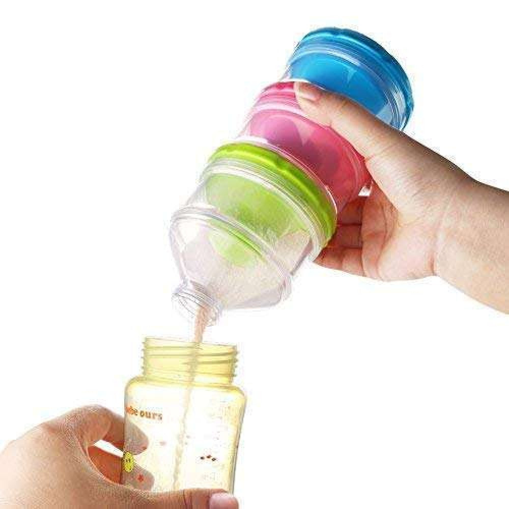 Portable 3 layers new born baby Feeding Food Snack Container - Shop N Save