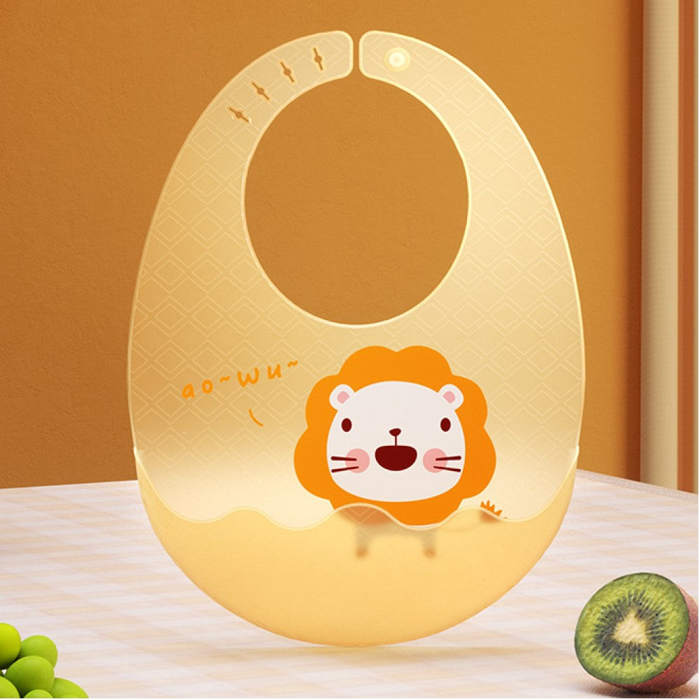 New Born Soft Waterproof Three-Dimensional Silicone Bib - Shop N Save