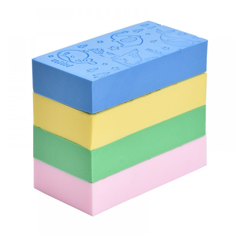Infants And Young Children Cotton Rub Bath Sponge - Shop N Save