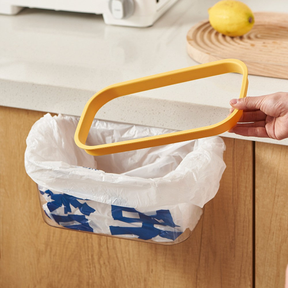 Hanging cabinet door trash can wall hanging can storage bucket - Shop N Save