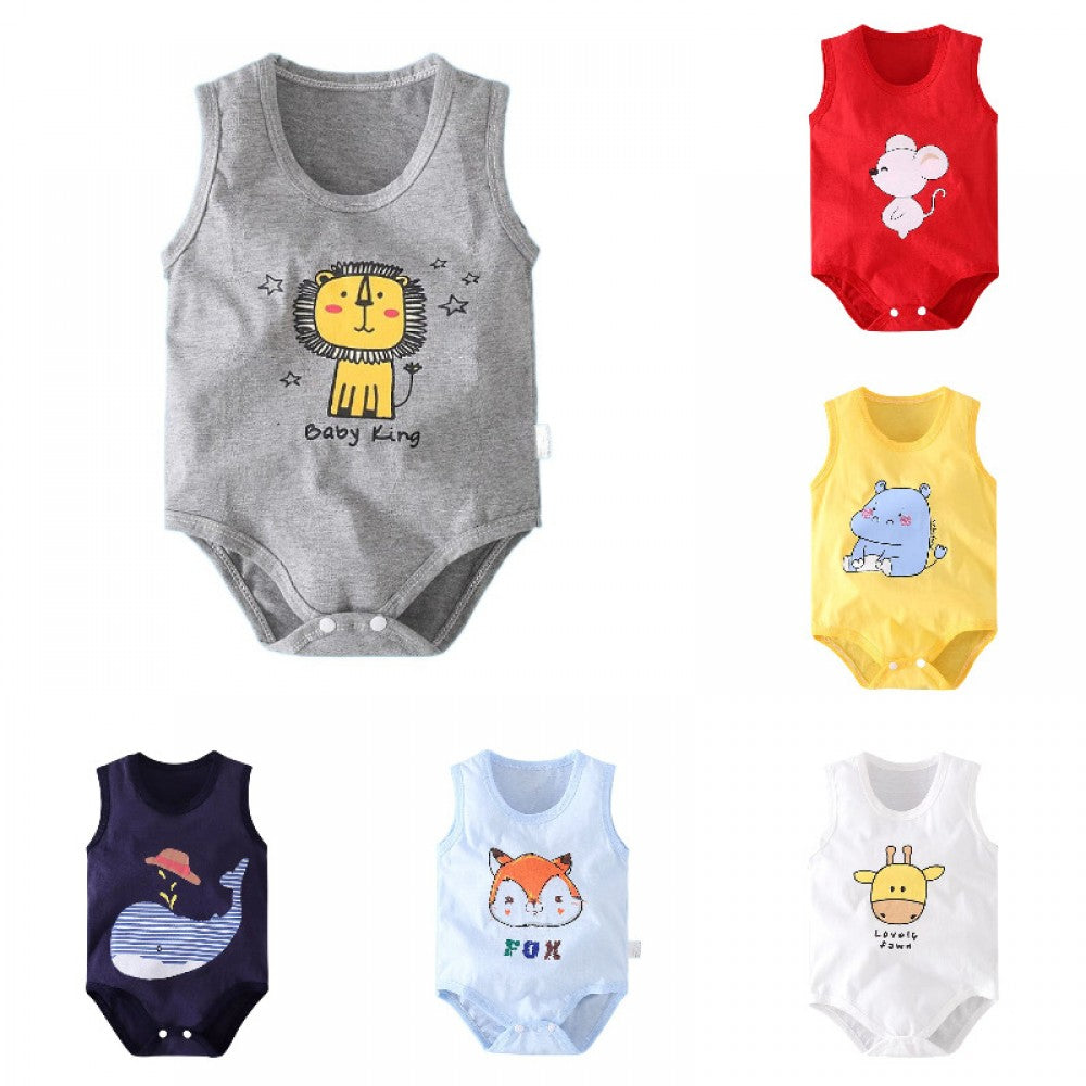 Summer Infant Jumpsuit New Born Baby Romper - Gray - Shop N Save